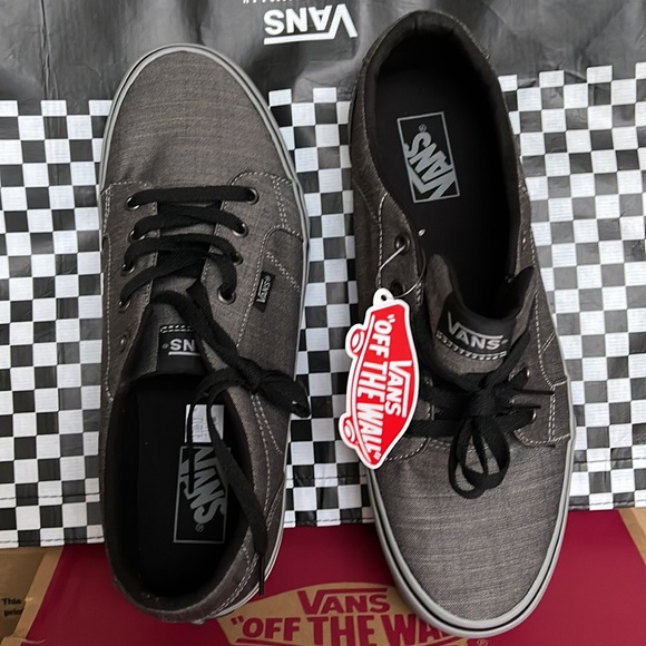 Vans Bishop F14 Textile Black/Grey Men’s sneakers - Picture 13 of 16